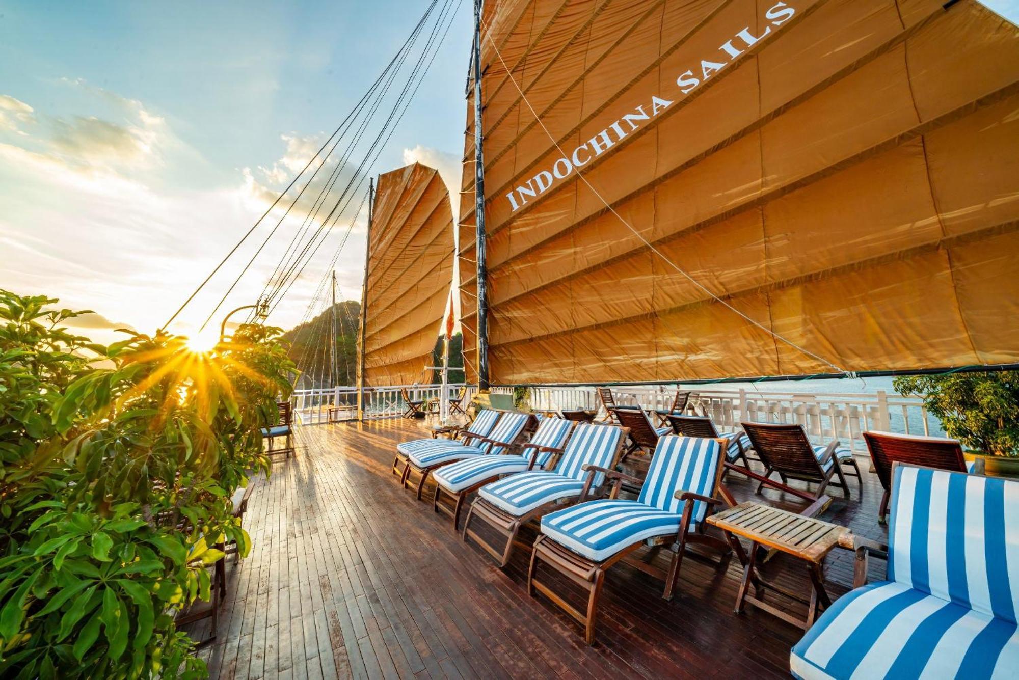 Indochina Sails Ha Long Bay Hotel Exterior foto